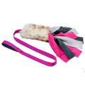 Sheepskin fleece stribes long large