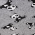 Αντιολισθητικό VetBed γκρι με pandas (100x150)