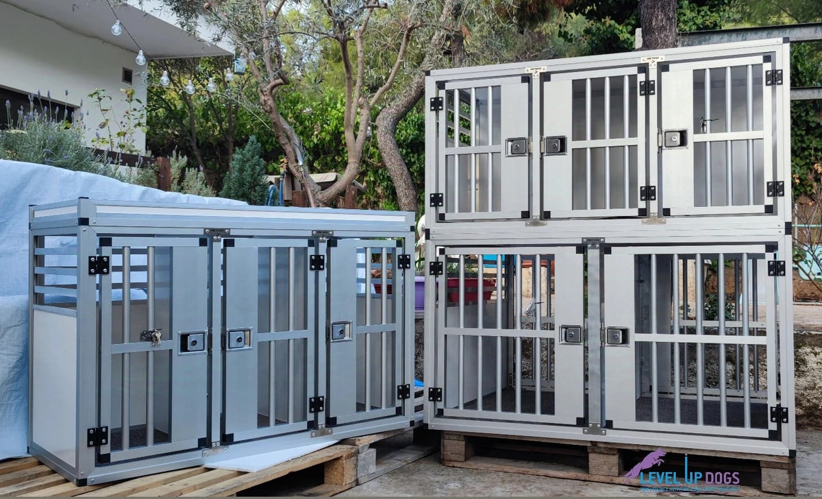 Εξατομικευμένα boxes αλουμινίου & τρέιλερ αλουμινίου για την ασφαλή μεταφορά των σκύλων σας