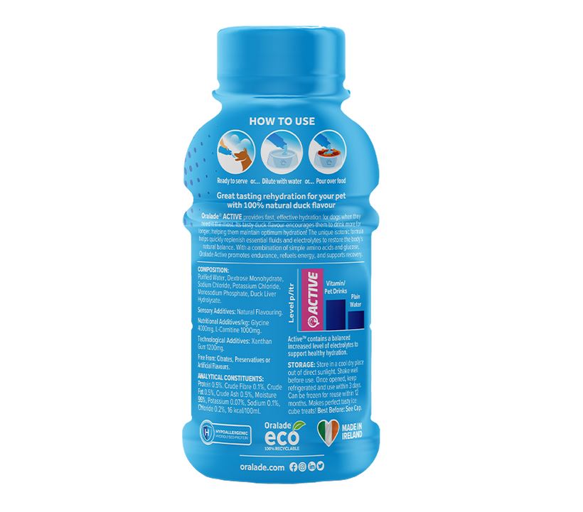 Oralade Active ισοτονικό ρόφημα ηλεκτρολυτών (πάπια)