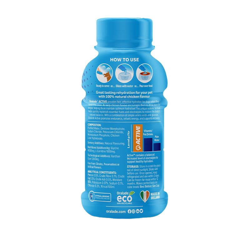 Oralade Active ισοτονικό ρόφημα ηλεκτρολυτών (κοτόπουλο)