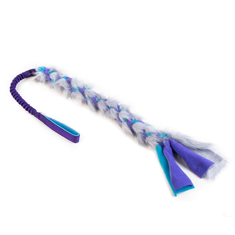 Braided bungee toy
