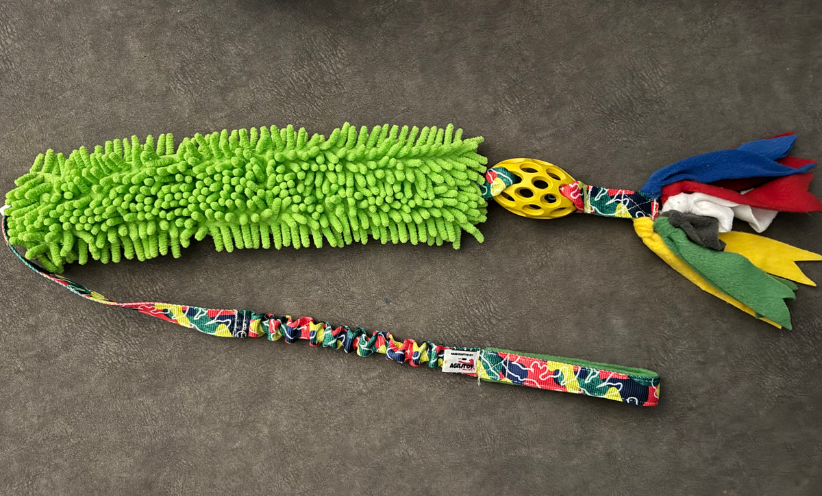Flappy microfiber long toy (egg ball)