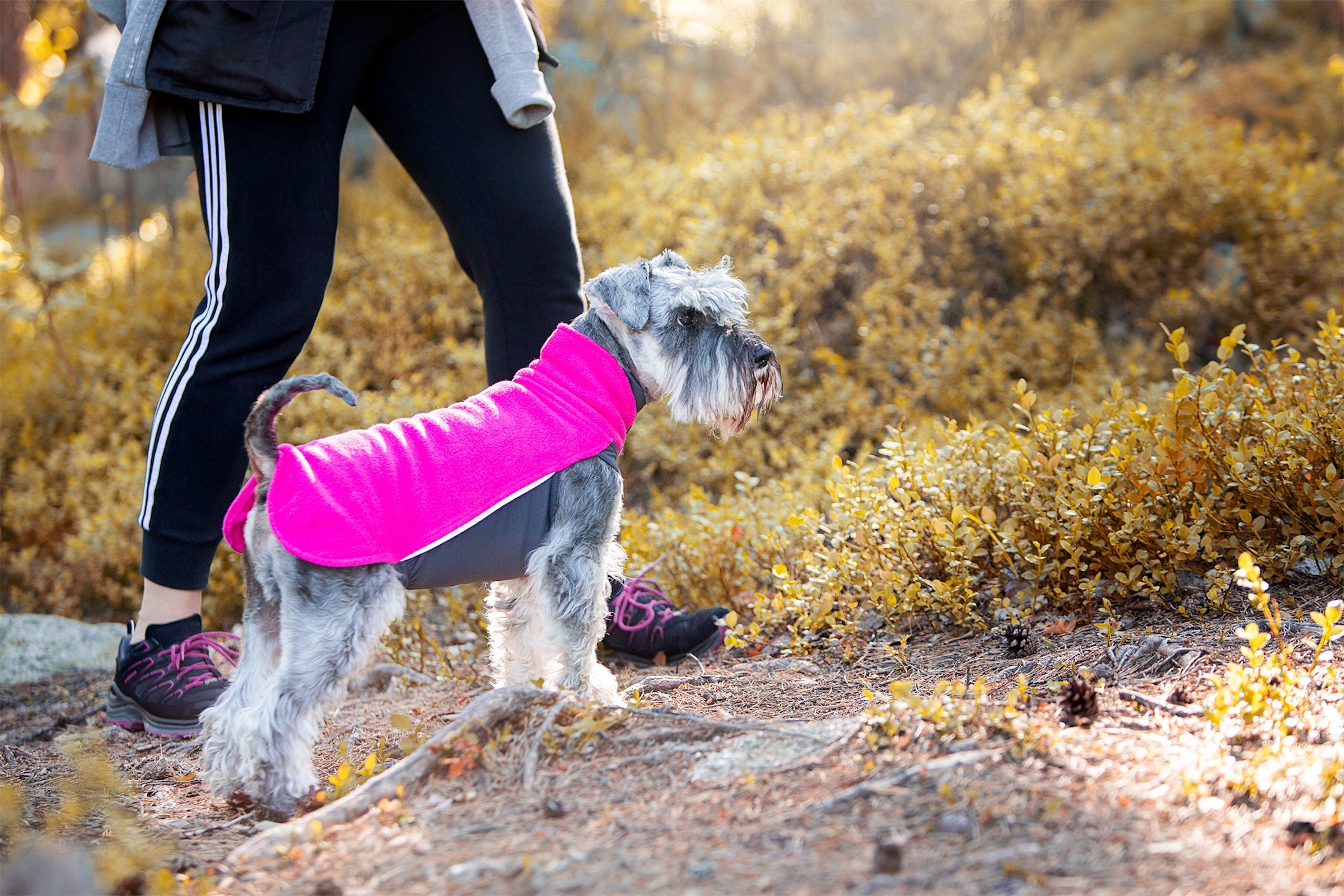 Fleece μπουφάν Jumppa Pink