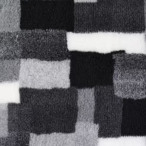 Αντιολισθητικό DryBed γκρι patchwork (100x75)