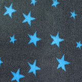 Αντιολισθητικό VetBed ανθρακί με μπλε αστέρια (100x75)