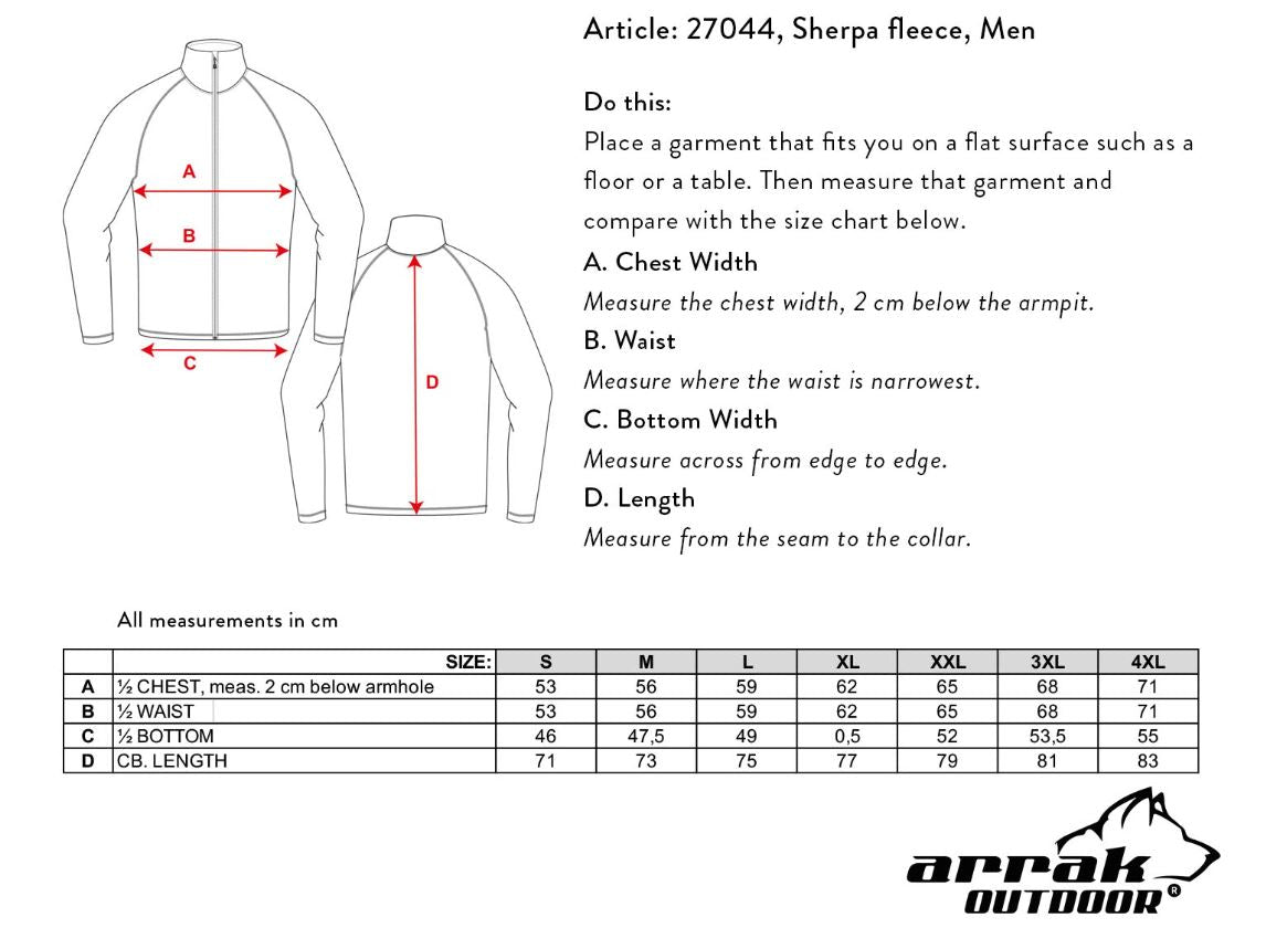 Sherpa Fleece Jacket