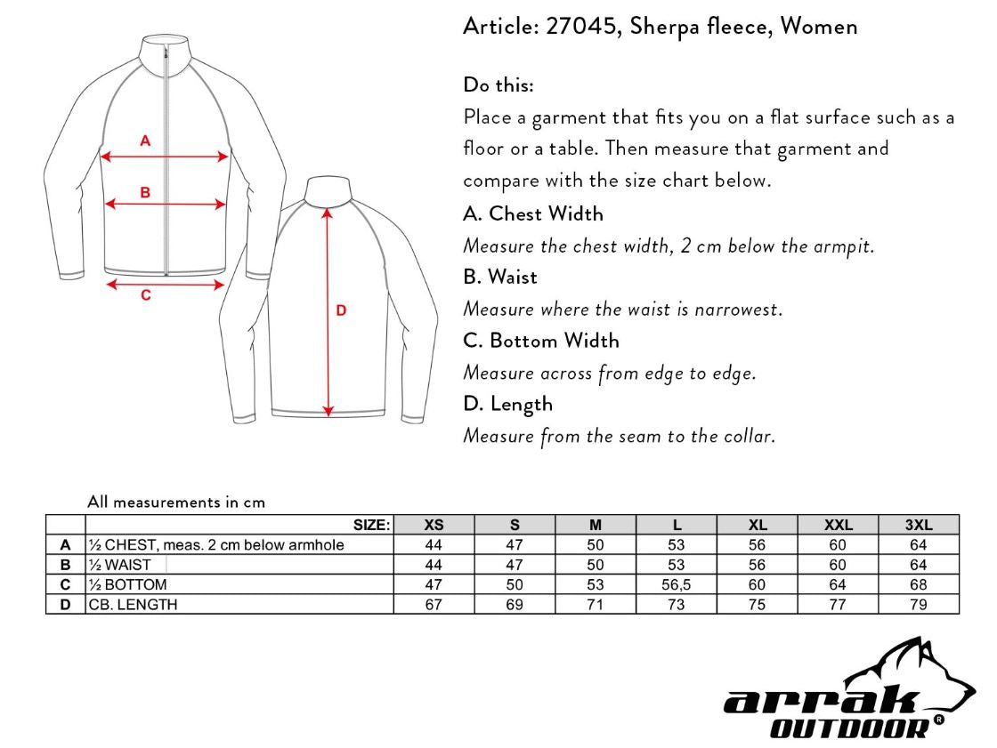 Sherpa Fleece Jacket