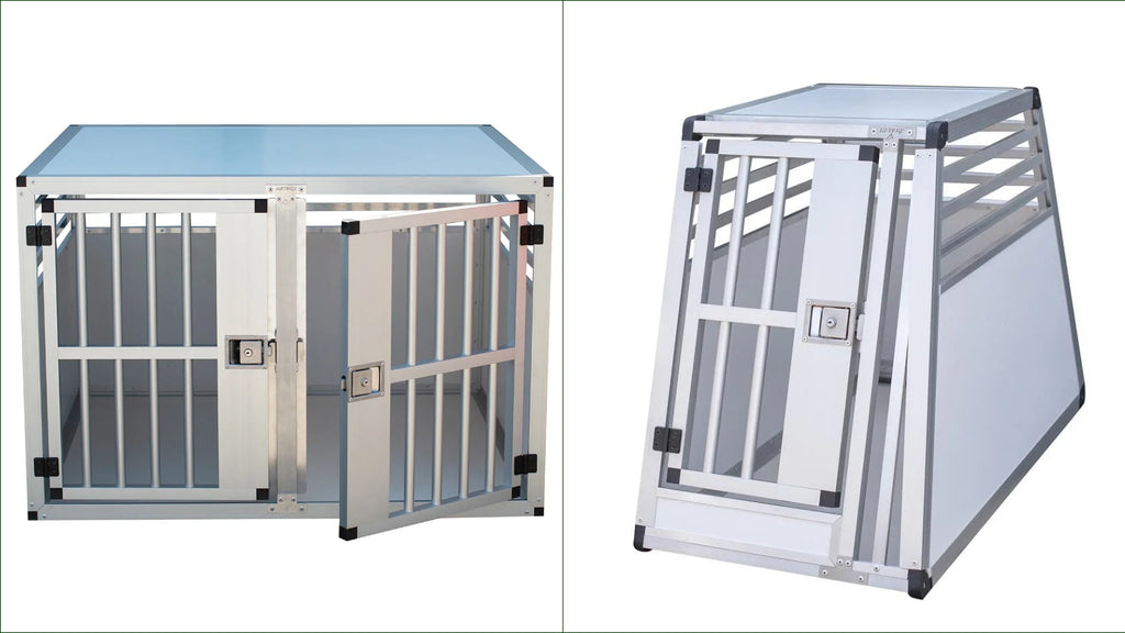 Εξατομικευμένα boxes αλουμινίου & τρέιλερ αλουμινίου για την ασφαλή μεταφορά των σκύλων σας
