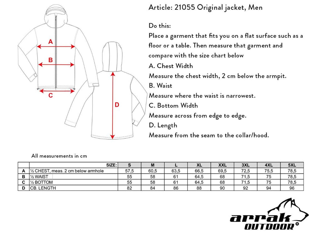 Οriginal jacket (χειμωνιάτικο, αδιάβροχο μπουφάν)