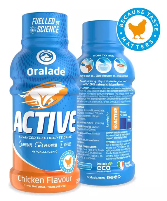 Oralade Active ισοτονικό ρόφημα ηλεκτρολυτών (κοτόπουλο)