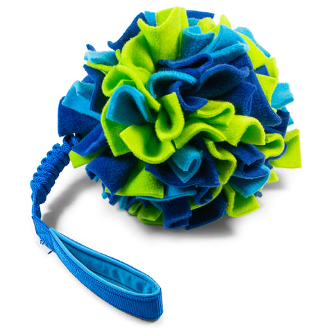 Pompon on JW Pet Hol-EE Roller bungee small