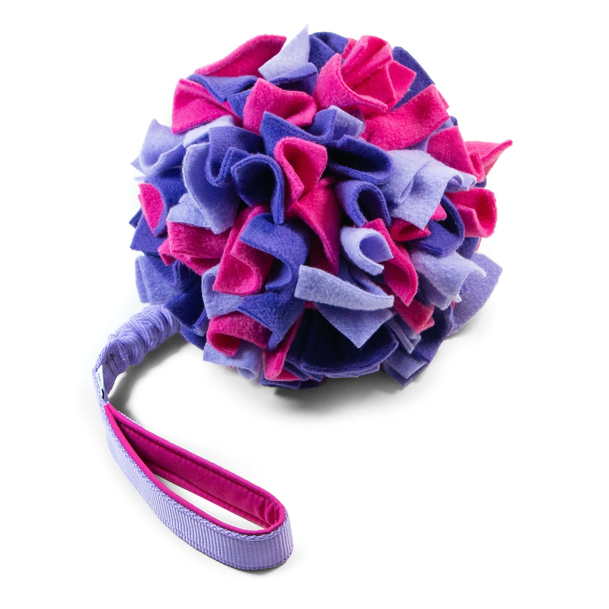 Pompon on JW Pet Hol-EE Roller bungee small