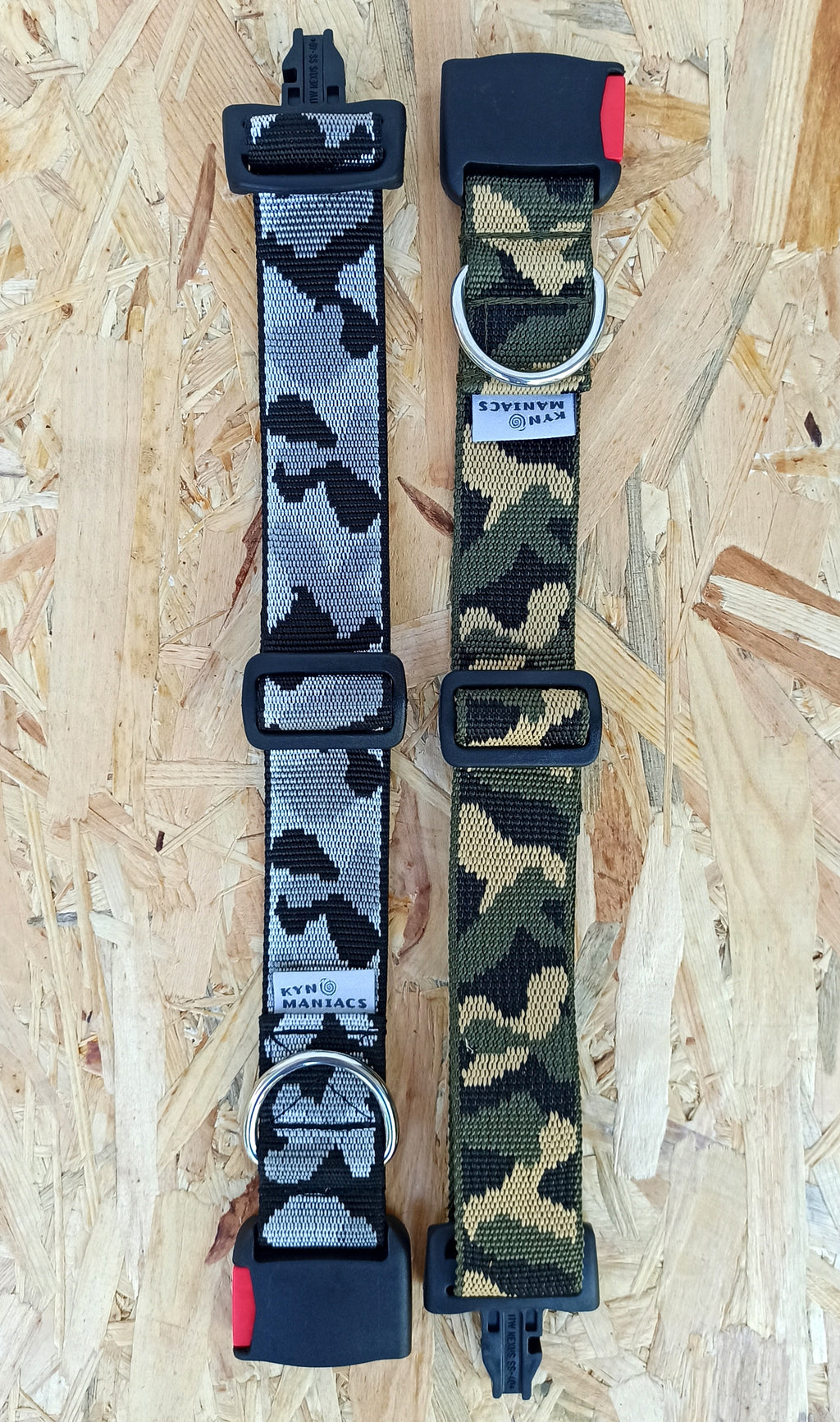 Περιλαίμιο camo με κούμπωμα nexus