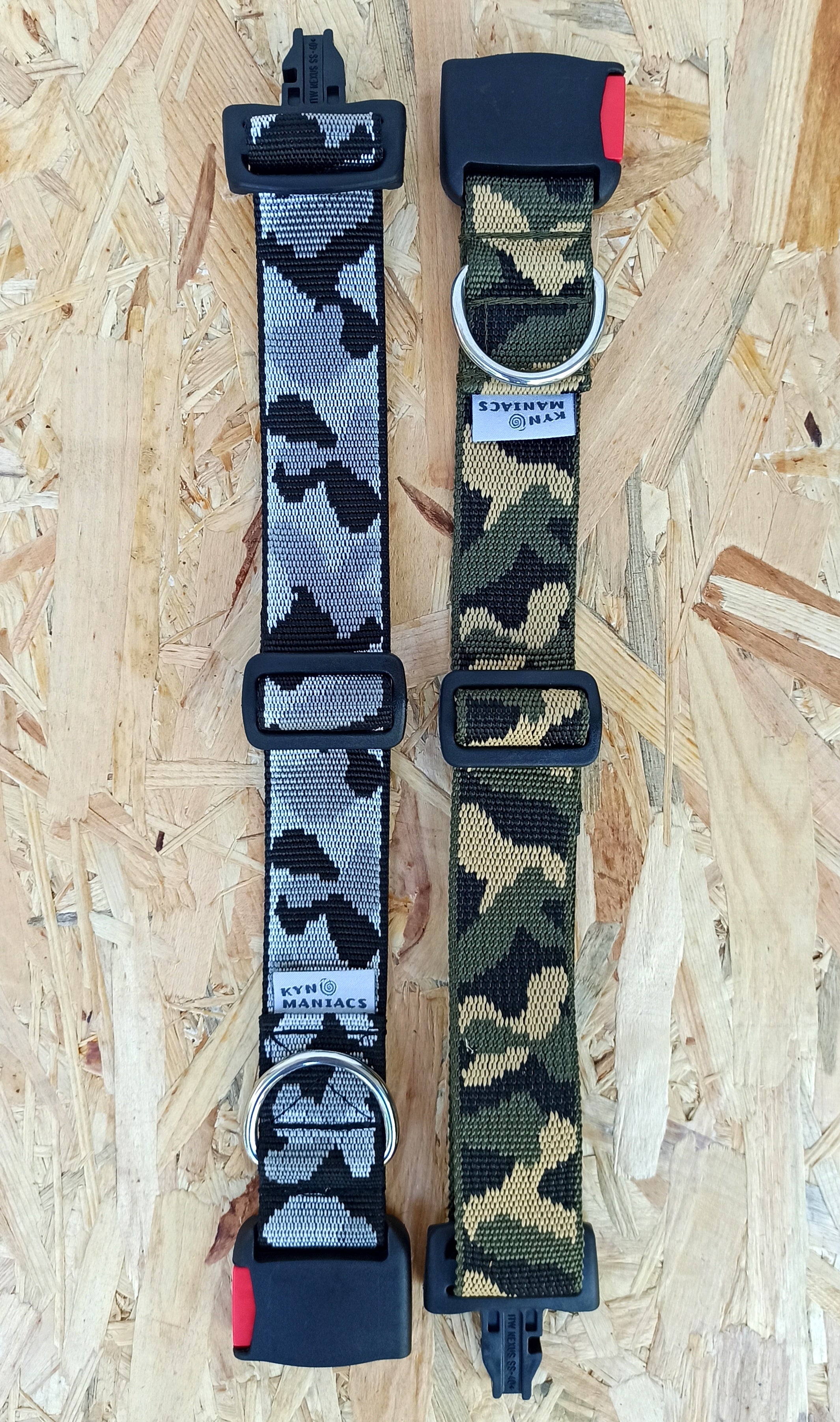 Περιλαίμιο camo με κούμπωμα nexus