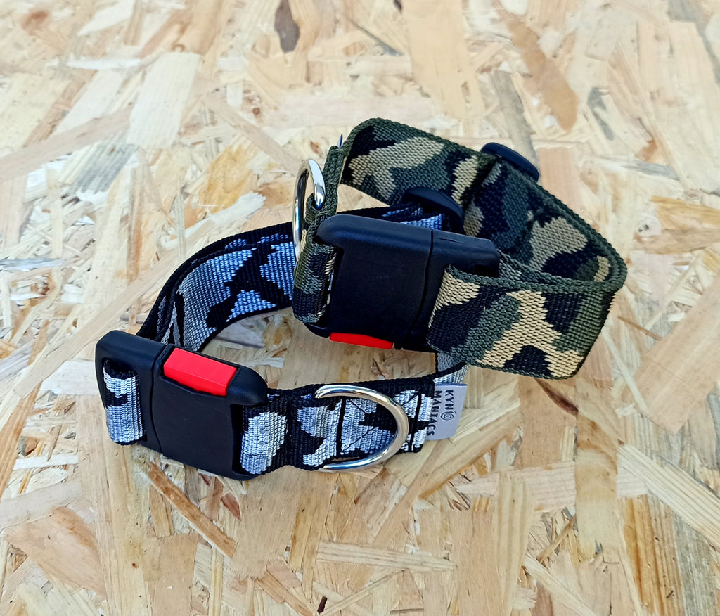 Περιλαίμιο camo με κούμπωμα nexus