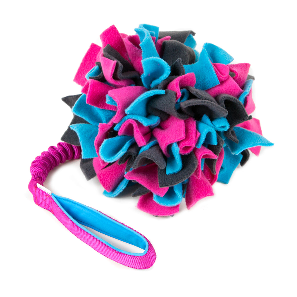 Pompon on JW Pet Hol-EE Roller bungee small