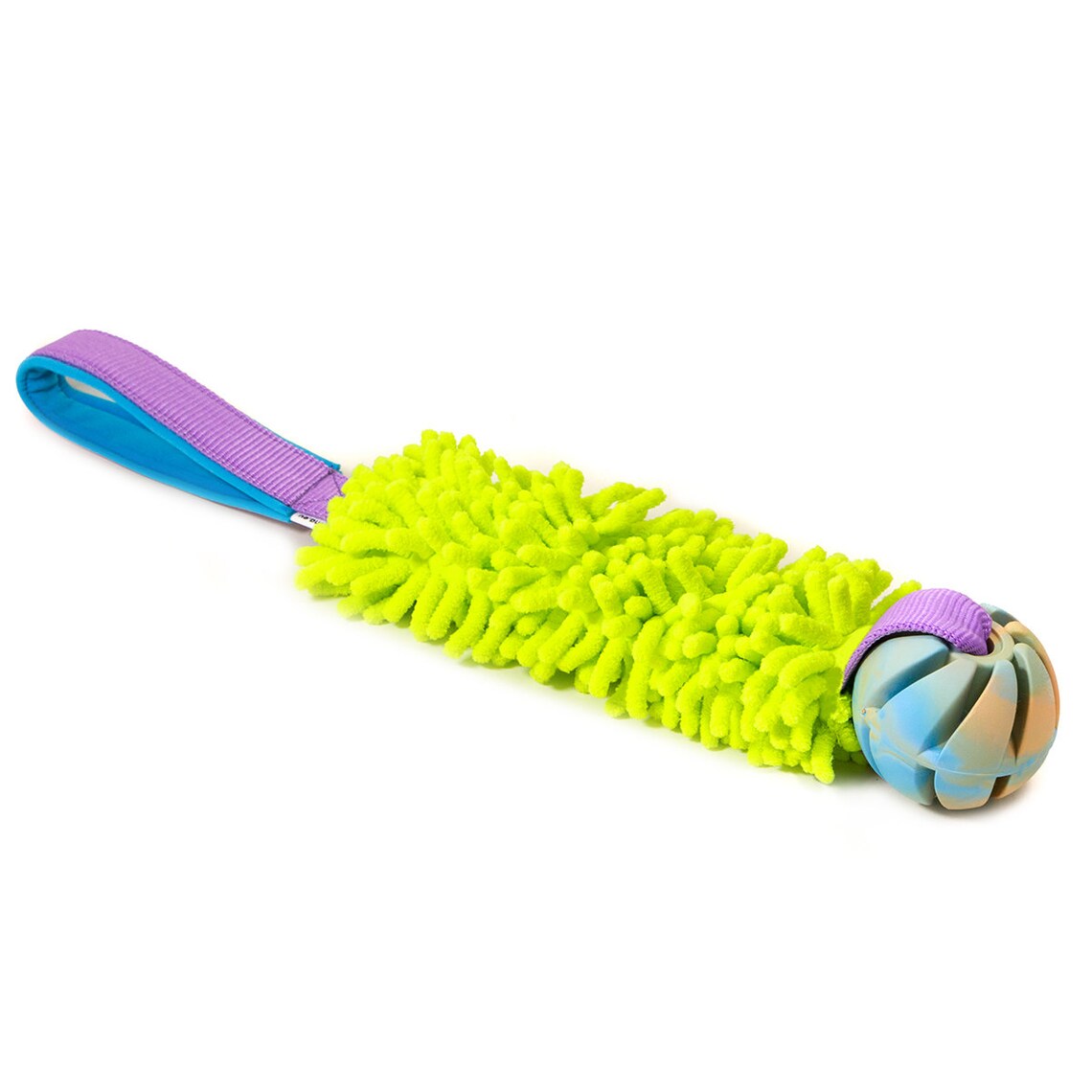 Microfiber spiral ball medium short handle