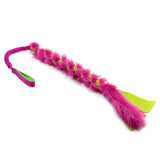 Braided bungee toy